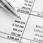 Financial statement for a contractor